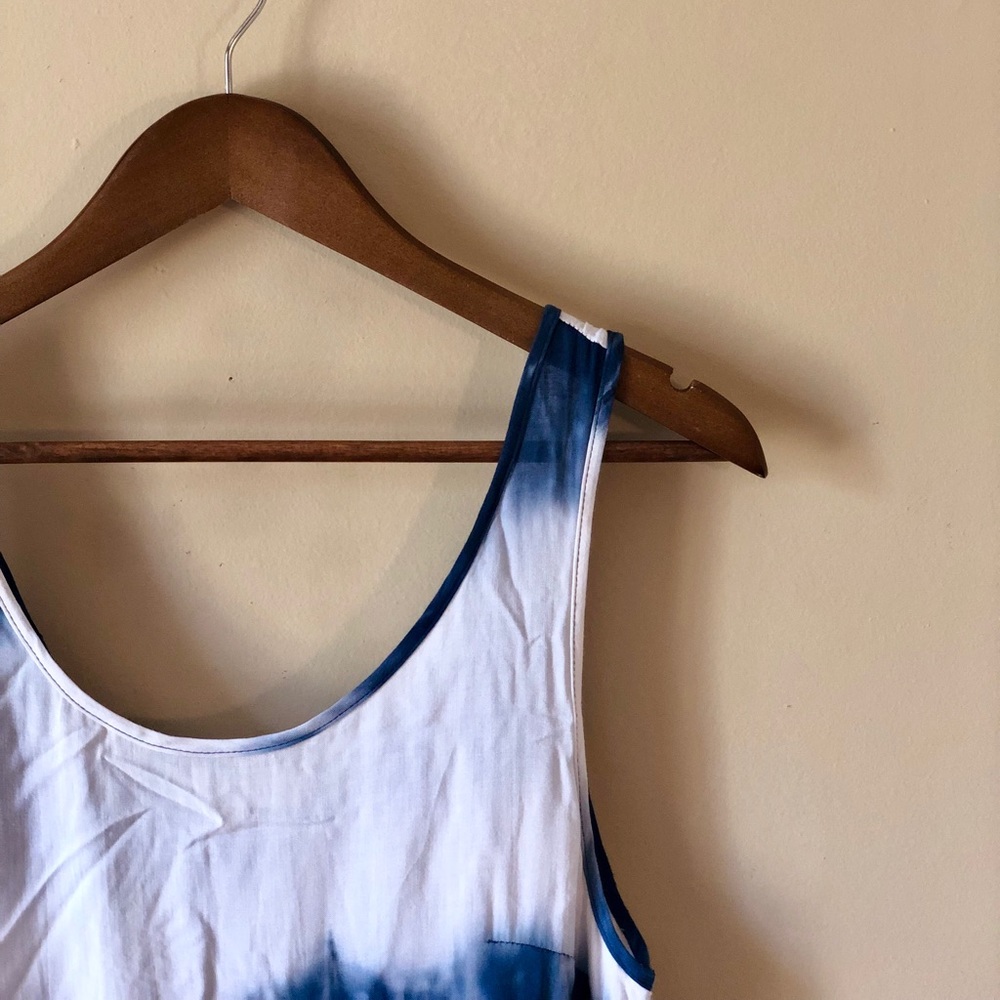 Blue Tye-Dye Sundress